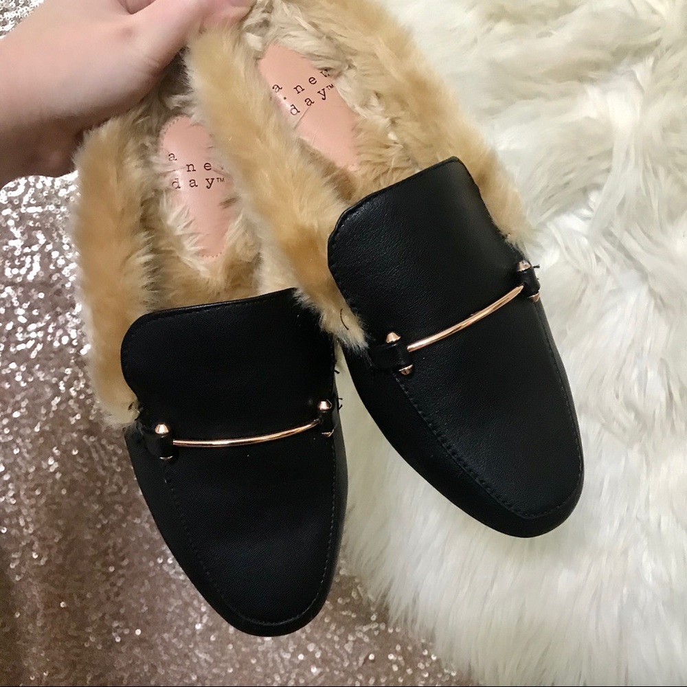 Fur Mules, Loafers, Slip-on